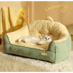 Sofá moderno Pet Nest, Puppy and Kitten Bed, Almofada do sofá, Roupa de cama, Cat and Dog House, Mobiliário de luxo, Mobiliário novo, 2022 - Image 1