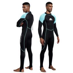 2mm neoprene ternos molhados de corpo inteiro wetsuit para mergulho mergulho surf natação canoagem em água fria volta cordão zíper - Image 1