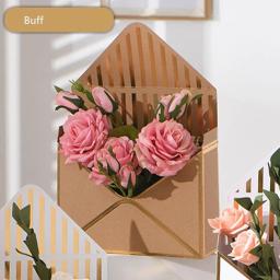 Caixa De Presente Envelope Flor, Criativo, Flor Rosa, Florista Nupcial, Caixa De Embalagem De Presente, Artesanato Do Dia Dos Namorados, Decoração Do Casamento Da Festa - Image 4