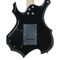 IRIN-Black Flame Guitarra Elétrica Conjunto com Saco, 24 Trastes, Corpo de Bege, 6 Cordas, Strap, Amp Picks Peças - Image 6