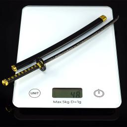 Lâmina invertida com bainha de aço samurai, série japonesa Katana, decoração de casa, brinquedo, Rurouni Kenshin, HIMURA Kenshin, 26cm - Image 4