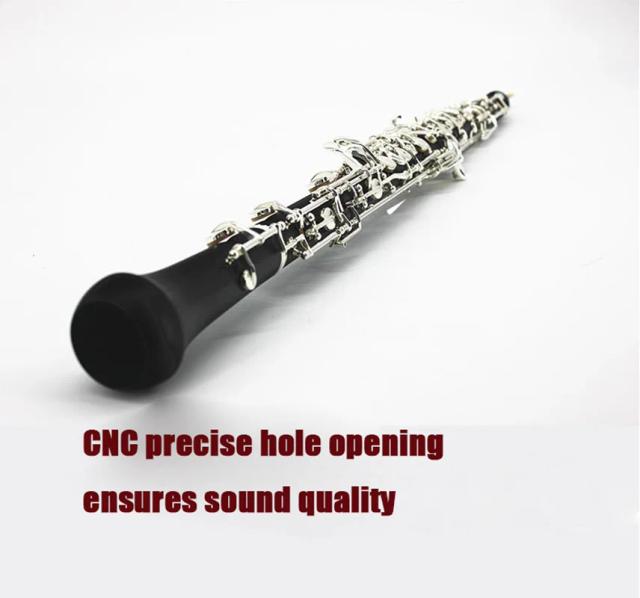 Oboé Profissional C Semiautomático Cuproníquel Prata/Niquelado Madeira Baquelite