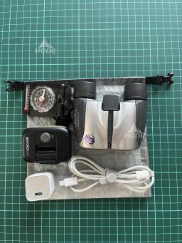 Saco Médico HDR Dyneema DCF, Fibra Cuben Ultraleve, Roll-top EDC, 0,9L à prova d'água, Caminhadas Escalada e Viagem, 1,0 oz, 9g - Image 4