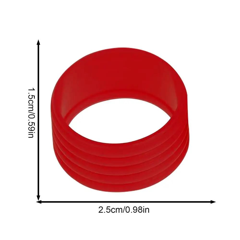 Raquete de tênis com borracha anel, raquete banda, Overgrips elásticos, 4pcs - Image 1