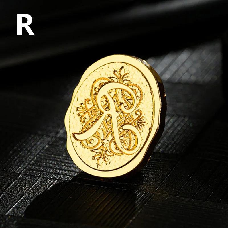 Metal Wax Sealing Stamp Head, 26 Letter Head, DIY Scrapbooking, Convites De Casamento, Cartão, Envelope, Ferramentas De Decoração - Image 1