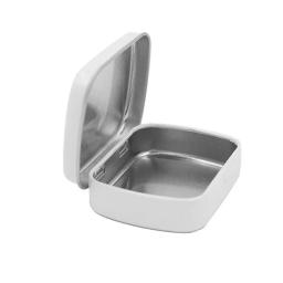 1pc/6 pçs mini caixa de lata articulada de metal com tampa latas vazias jóias coletar casos organizador de casa pequeno armazenamento para doces - Image 3