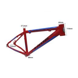 Quadro de mountain bike TAOK de 24 polegadas, freio a disco específico, tubo sem costura de liga de alumínio, quadro triangular de bicicleta, para entusiastas de MTB - Image 3