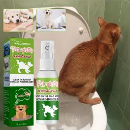 Indoor Pet Potty Training Spray, Indutor Dog Poops, Cat Posicionamento Defecação, Puppy Stool Localização, Pet WC - Image 1