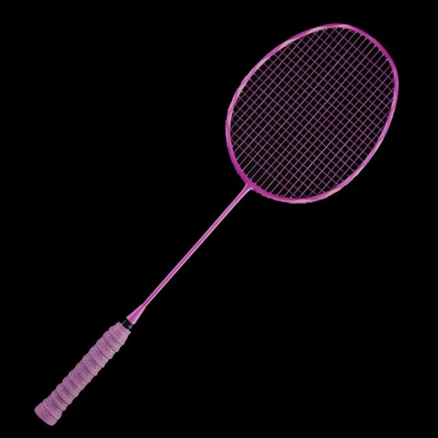 Raquete de Badminton Aolei Ultra-Leve Fibra de Carbono Ofensiva 84g