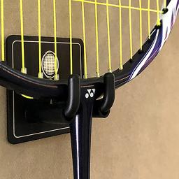 Suporte De Raquete De Tênis Montado Na Parede, Suporte De Raquete De Badminton, Armazenamento De Gancho De Parede De Aço Inoxidável - Image 5