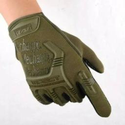 Um parseals luvas de proteção de dedo cheio masculino treinamento luta ao ar livre bicicleta equitação luvas camufladas - Image 3