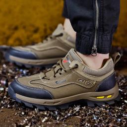 Novos sapatos de segurança masculinos, sapatos de trabalho resistentes a perfurações, sapatos de proteção masculinos, botas de trabalho resistentes ao desgaste botas táticas - Image 3