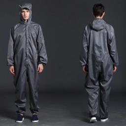 Macacão Unisex Respirável Dustproof, Vestuário De Segurança, Roupa De Pintura De Trabalho, Proteção Sanitária, Hazmat Zip Suit - Image 2