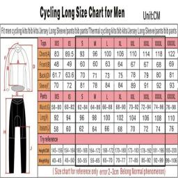 Jaqueta térmica de ciclismo para homens, terno manga comprida, roupa de bicicleta MTB Road Bike, inverno - Image 6