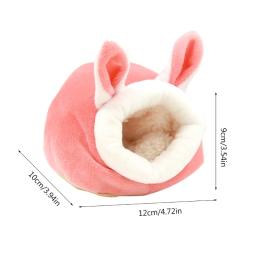 Velvet Hamster Cage Hammock para pequenos animais de estimação, roedores, cama, casa suprimentos, ninho quente, dormir suprimentos, cobaias, furão, coelho - Image 5