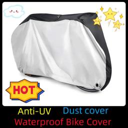 Capa de bicicleta impermeável e durável, fácil de usar, fácil de usar, para chuva, conveniente, proteção uv, ao ar livre - Image 1