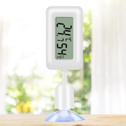 Digital réptil termômetro higrômetro com ventosa medidor de umidade temperatura para terrário réptil acessórios - Image 2