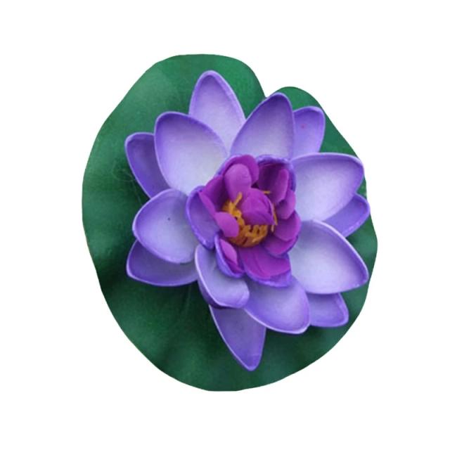 Luz LED Flutuante Impermeável em Forma de Lótus - Decoração Realista para Flores, DIY e Ambientes Coloridos
