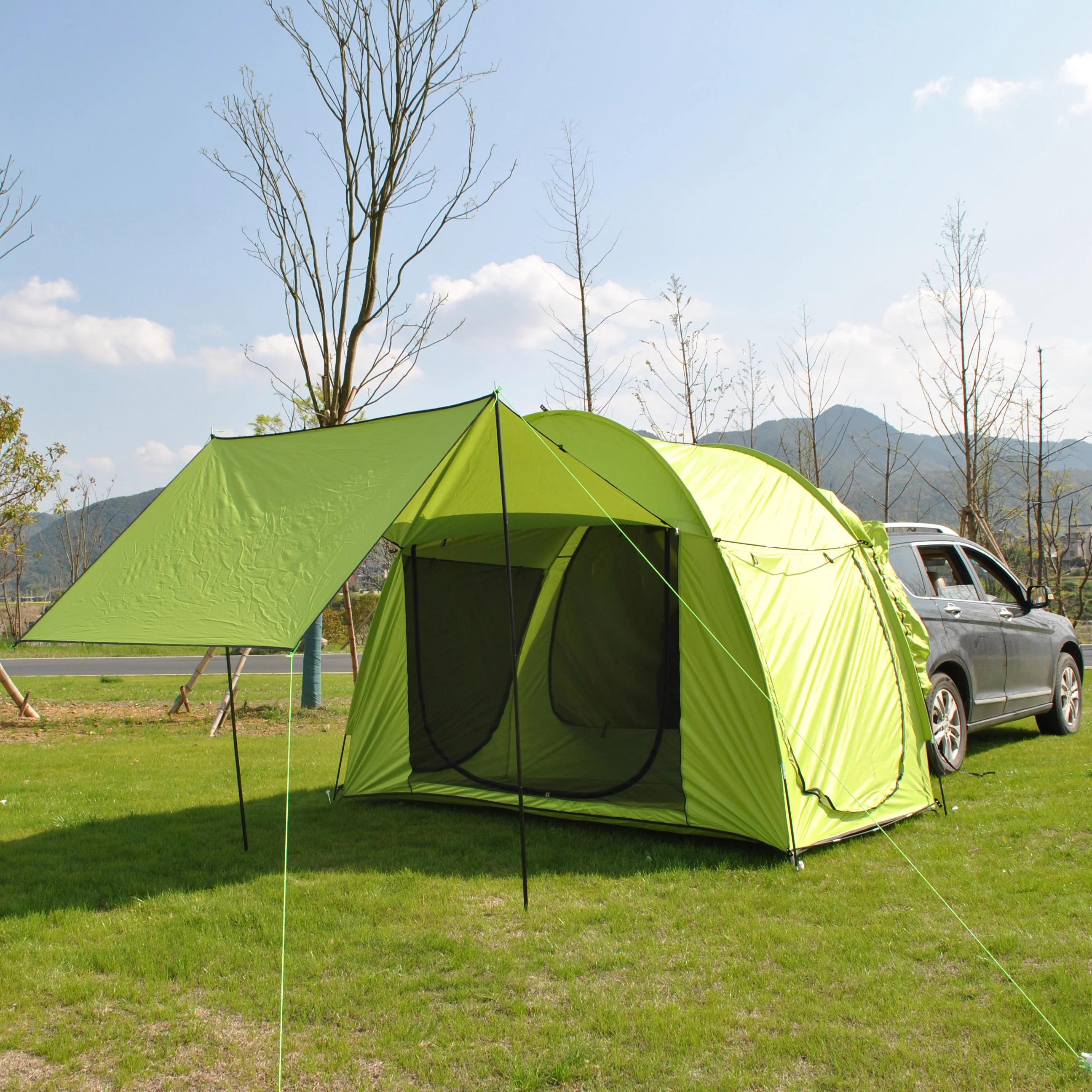 Adicione barraca de acampamento SUV Rainfly com toldo grande, barraca de carro à prova d'água, barraca traseira de carro com capacidade para dormir de até 4 pessoas - Image 1
