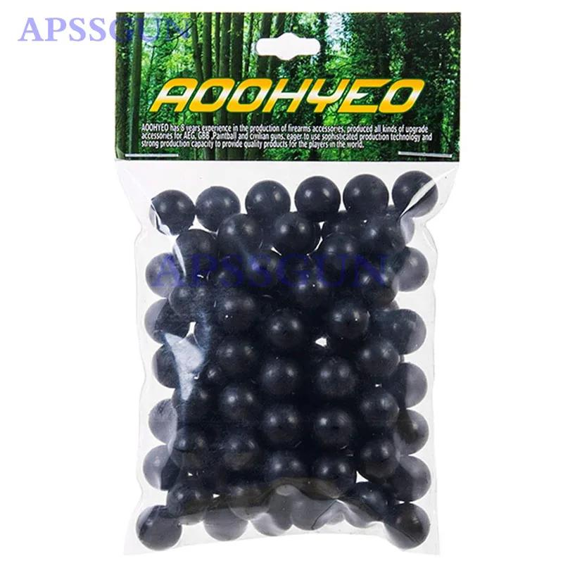 Bala de Paintball Reutilizável, Bola de Borracha, Bola de Treino de Tiro, Calibre 43, 11mm, Preto, Vermelho, Verde, Azul, Amarelo, Laranja - Image 1