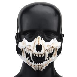 Capacete de paintball RÁPIDO com máscara de airsoft e óculos de proteção, Equipamento de proteção tática facial completa, para Caça Ao Ar Livre, Tiro, Caça, Jogos CS, Bbs - Image 6