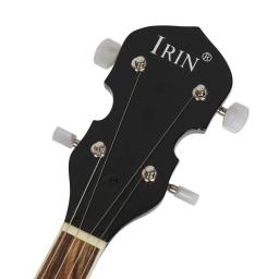 IRIN-Rosewood Fingerboard Banjo com saco, 5 cordas, 22 traste, guitarra, iniciante, instrumento musical, presente - Image 3