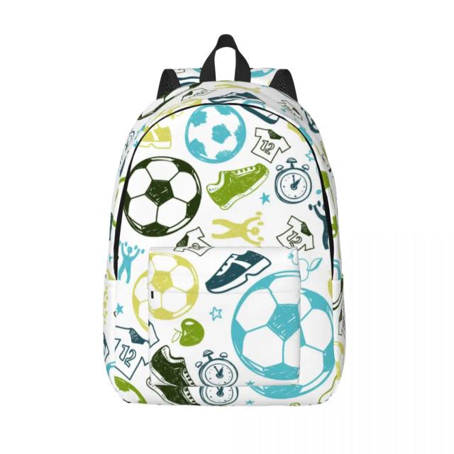 Mochila Esportiva Resistente à Água para Jogadores de Futebol - Ideal para Homens e Mulheres, Perfeita para a Escola