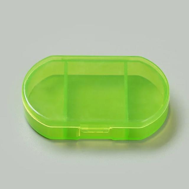 Organizador Portátil para Comprimidos - Dose Semanal, Compartimento para Tabletes e Doces, Ideal para Viagens, 1 Unidade