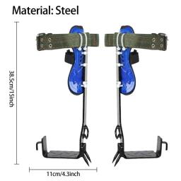 Kit de equipamento de escalada em árvore, espinho de escalada, ferramentas de trabalho em árvore, equipamento de escalada com pedal antiderrapante para atividades ao ar livre, frutas - Image 6
