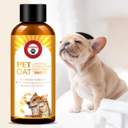 Shampoo para Duche para Cães e Gatos, Fofo Suave, Desodorizante Bactericida, Aroma de Longa Duração, Produtos de Limpeza Pet, 3 em 1, 100ml - Image 2