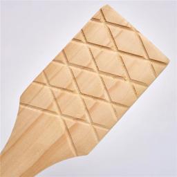 Martelo de madeira com dente Ferramenta profissional de cerâmica Placa de bater palmas de madeira maciça cerâmica Suprimentos de argila macia - Image 3