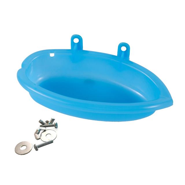 Gaiola de Banho Espelhada para Pássaros com Chuveiro, Bacia e Brinquedos para Pets