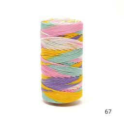 Fios de Nylon de Gelo Fino para Tricô e Crochet Bag, Rosca Oca, Linha DIY, Esteira De Pulseira, Sapatos, Chapéu, 100g, 1.5mm, 1Pc - Image 5