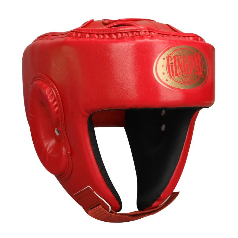 Equipamento de proteção de combate totalmente fechado, Proteção De Cabeça De Boxe, Capacete Muay Thai, Combate Livre, Cobertura De Cabeça Sanda, Treinamento Grosso - Image 1