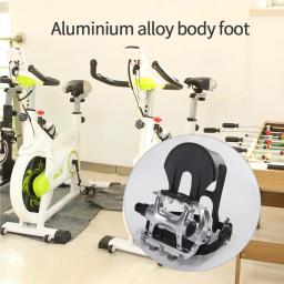 Pedais de bicicleta antiderrapantes, bicicletas girando, plataforma plana, estribos, acessórios, peças de reposição, 9, 16 Polegada, 1 par - Image 2