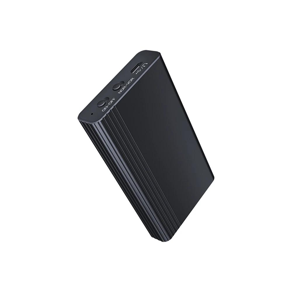 espiã escondido Mini Voz Ativado Gravador 2000mAh Espionagem Dictaphone Dispositivo De Gravação Digital Ouvir Áudio Micro Gravador - Image 1
