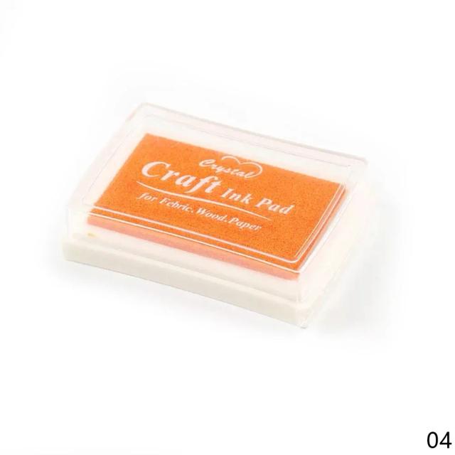 Inkpad Artesanal para DIY e Scrapbooking - 15 Cores para Carimbos de Madeira, Borrachas e Impressões em Papel