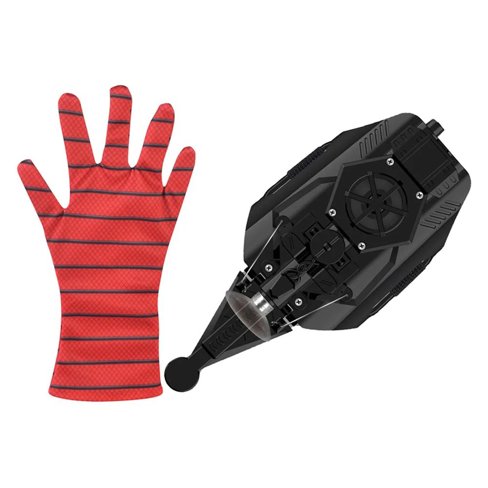 Nenhuma luva tóxica Cosplay Wrist Launcher, Web Shooter Set, Decoração engraçada, melhor presente para meninos e meninas - Image 1