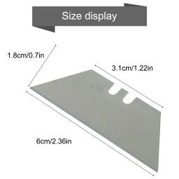 30 pçs lâmina trapezoidal multi funcional lâmina de aço carbono substituição diy arte artesanato cortador ferramenta lâmina ferramentas manuais - Image 6