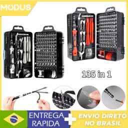 135 em 1 Chave De Fenda De Precisão Profissional Conjunto De Ferramentas De Reparo De Telefone Móvel - Image 1