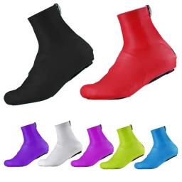 Unisex Dustproof Cycling Overshoes, Capa de sapato, Acessórios esportivos, Corrida de estrada, Bicicleta, MTB, Unisex, Cor sólida - Image 1