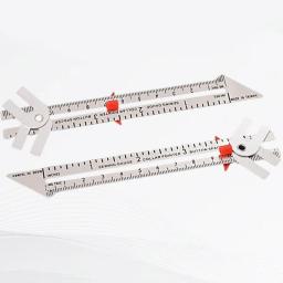 Régua medição costura com marcador deslizante, ferramenta medição costura deslizante - Image 2