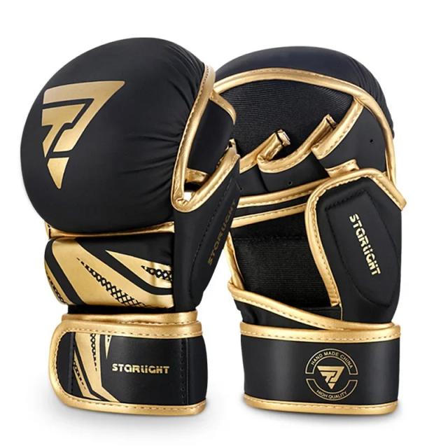 Luvas Profissionais para Boxe e MMA: Treinamento de Karatê, Muay Thai e Sparring com Palma Aberta para Artes Marciais