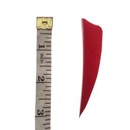 Asa Direita Fletching Seta Penas, Escudo Cortado, Caça Fletches, Tiro com Arco Acessórios DIY, 3 Polegadas, 50 Pcs - Image 3