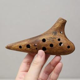 Ocarina de madeira maciça com 12 buracos, instrumentos Orff, flauta legenda Ocarina, instrumentos musicais profissionais, oferece acessórios - Image 5