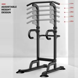 Barras Horizontais de Pull-up Ajustáveis, Barras Horizontais 150kg, Multifunções, Torre de Energia, Ginásio de Casa, Desporto, Treino - Image 4