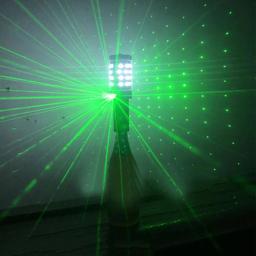 Recarregável LED Strobe Baton Topper Serviço de Garrafa Sparkler Com Luz Laser Sparklers Eletrônicos LED Vara Incandescente para Bar - Image 1