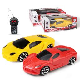 Carro de brinquedo de simulação de controle remoto para meninos e meninas, carro esportivo elétrico 2-Way RC, modelo cor aleatória, presentes de aniversário, 1pc - Image 1