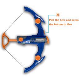 Conjunto de tiro com arco e flecha para crianças, presentes para meninos e meninas de 3 a 12 anos, brinquedos indoor e ao ar livre, brinquedo de tiro, 2023, novo - Image 5