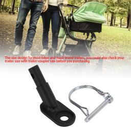 Universal Bike Rear Racks Steel Trailer Hitch, Baby Pet Car Hitch, Linker Connector, Bicycle Rear Rack, Acessórios Adaptador de ciclismo - Image 1
